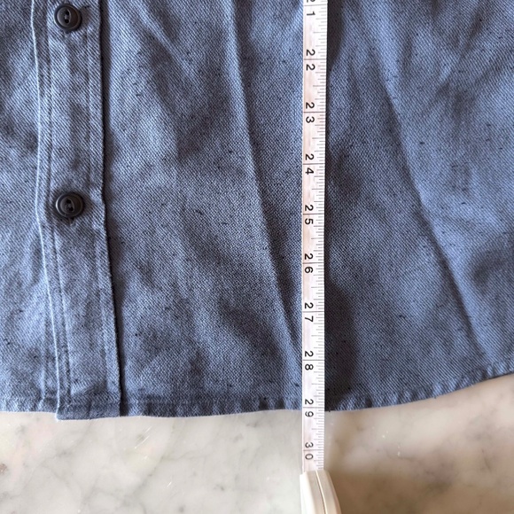 NWT L.L.Bean Donegal Cotton Twill Shirt | Men’s XL Slim | Vintage Indigo Rugged - Picture 8 of 8